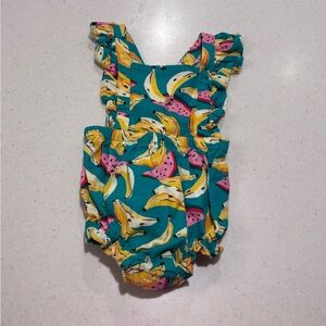 VINTAGE Old Navy baby romper 6-12 months NWOT